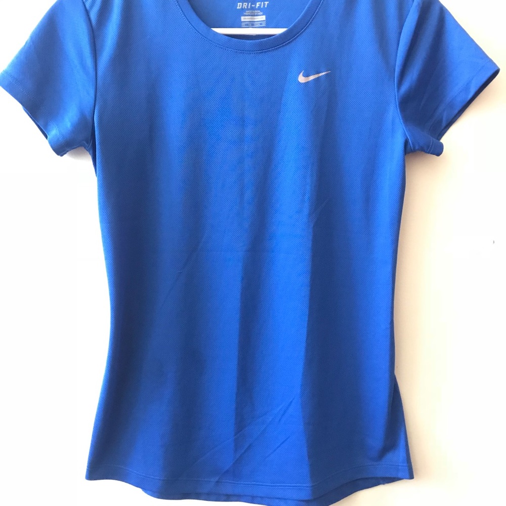 Nike Blue Dri-Fit short sleeve